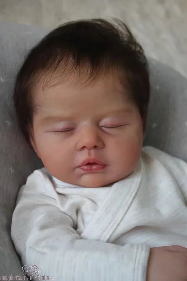 22" Unpainted Reborn Baby Doll Kit Zain by SINO-BB – Limited Edition with Cloth Body